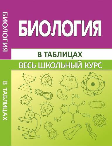 Биология. Весь школьный курс в таблицах. /Шахович.