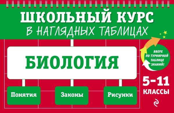 Биология. 5-11 класс. Школьный курс в наглядных таблицах. /Мазур.