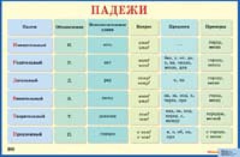 НП. Падежи. Русский язык. Большой формат./ Петленко.